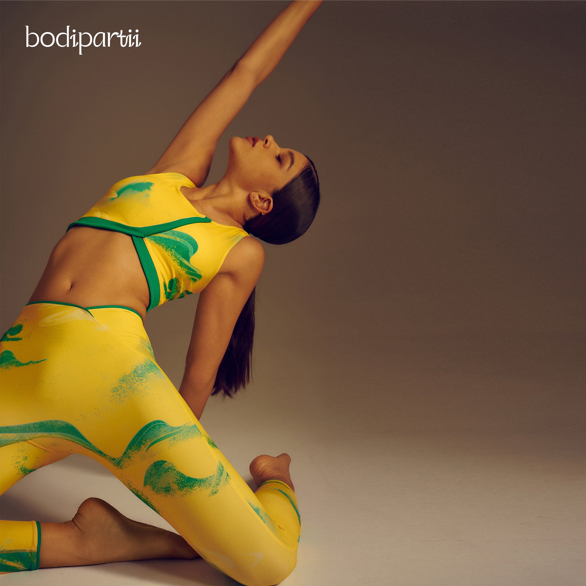 Shanhaijing Printed High-Waisted Leggings