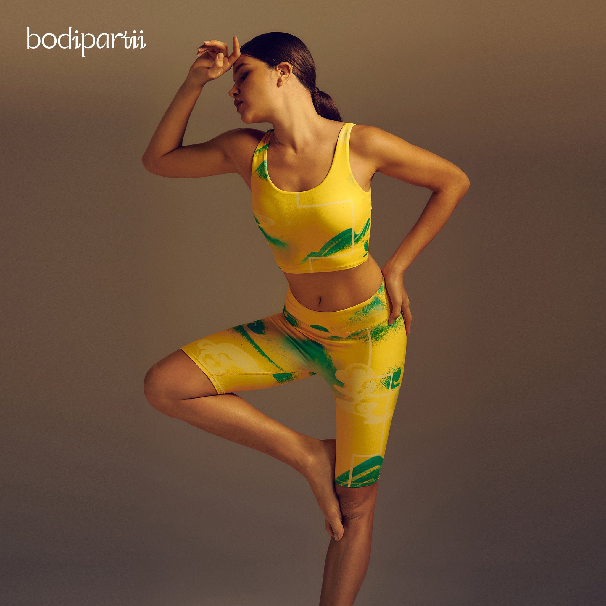 Printed Workout Leggings - High Elasticity & Quick Dry