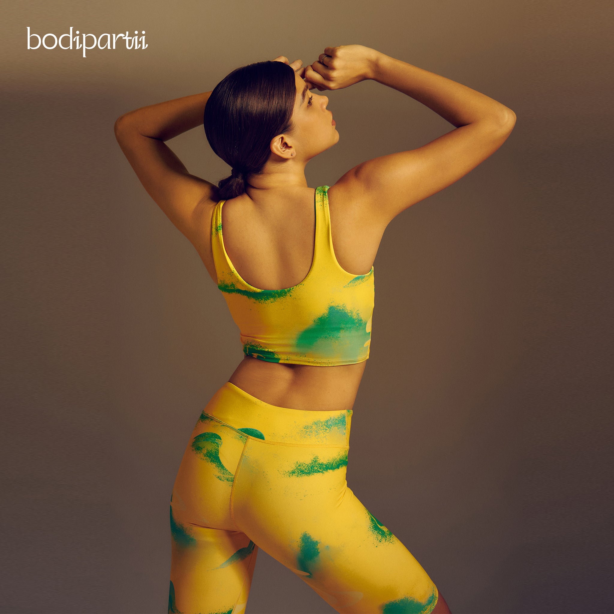 Printed Workout Tank Top - Slim Fit, High Performance