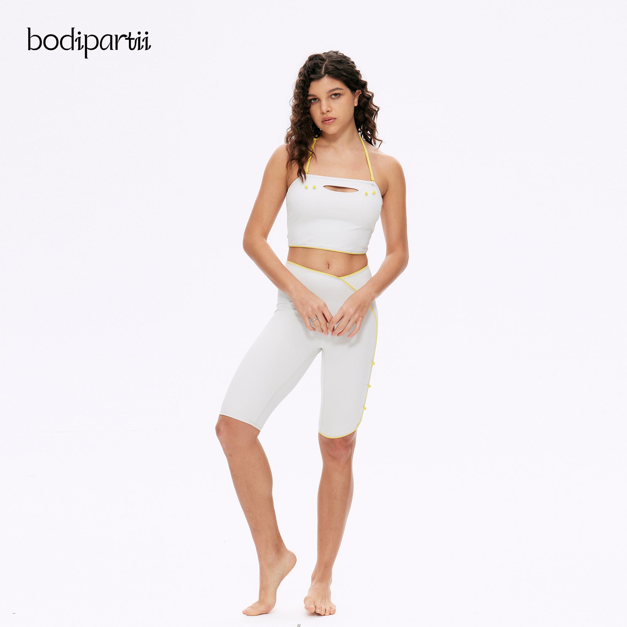 High-Performance Halter Crop Top for Workout & Style