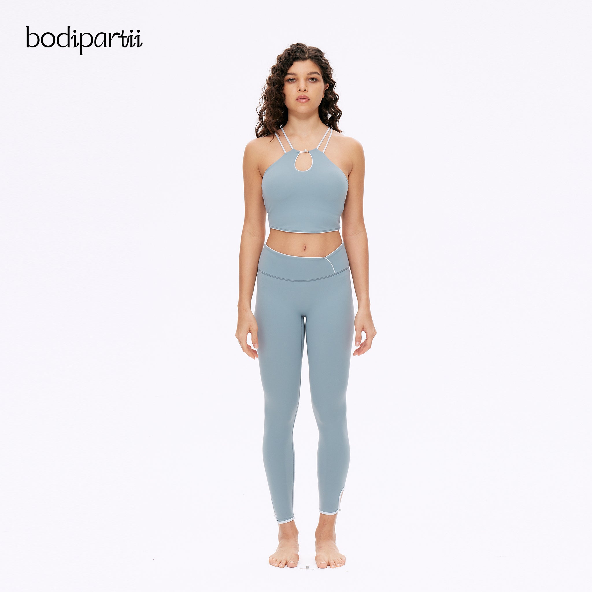 Slim Fit Halter Crop Top