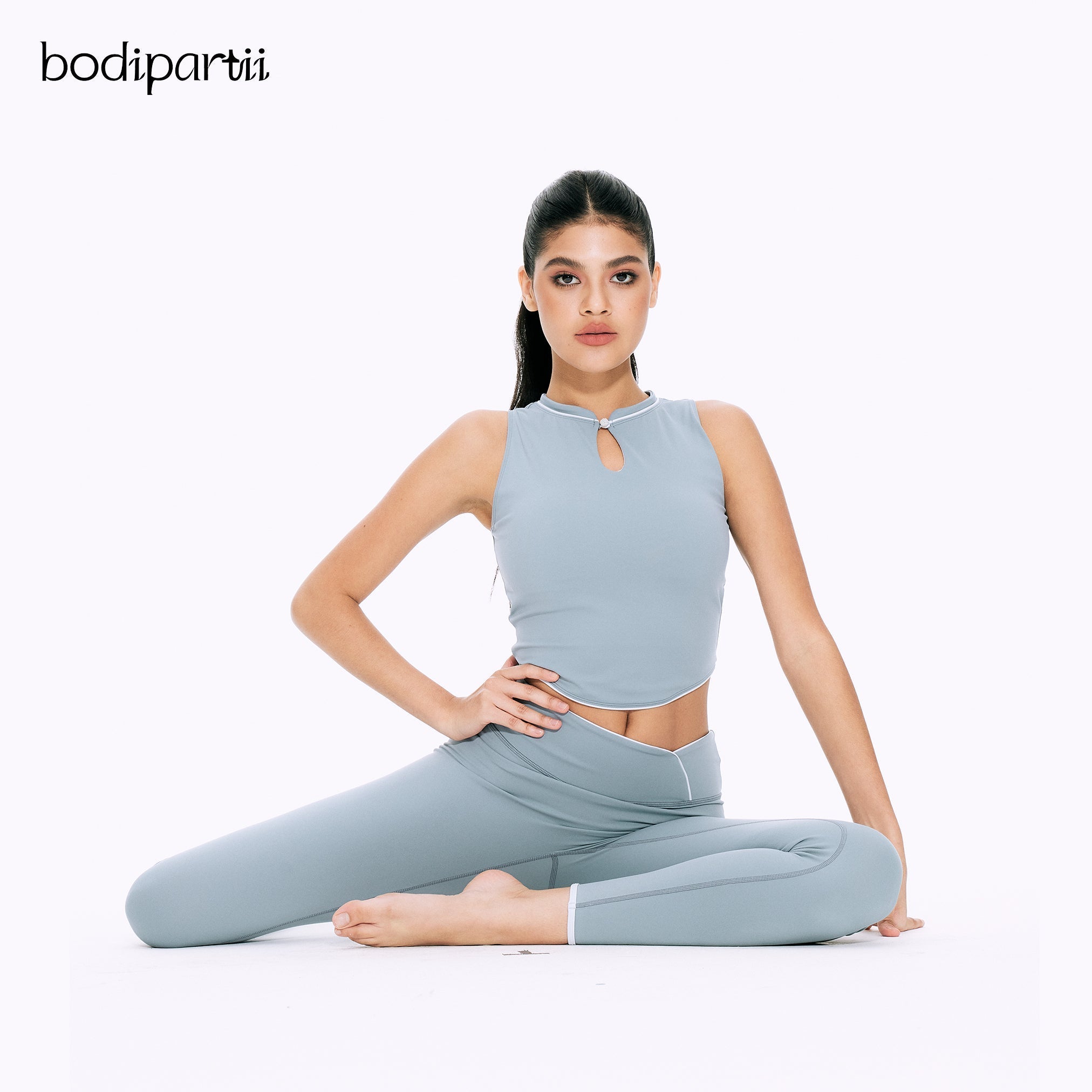 High-Performance Cropped Workout Tank Top