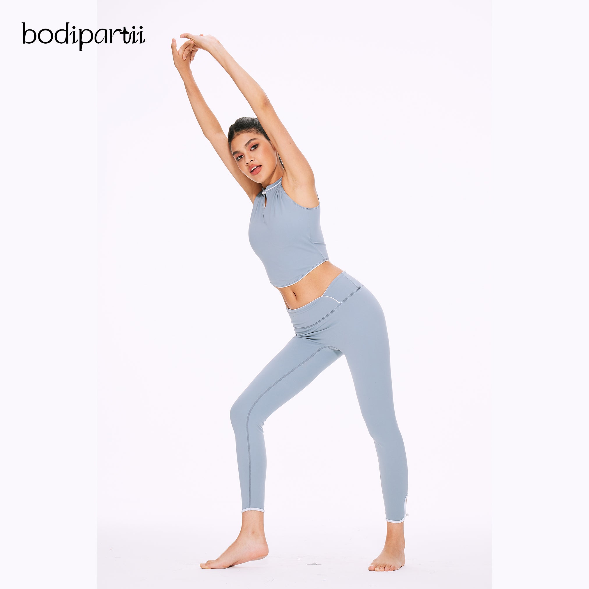 High-Performance Cropped Workout Tank Top