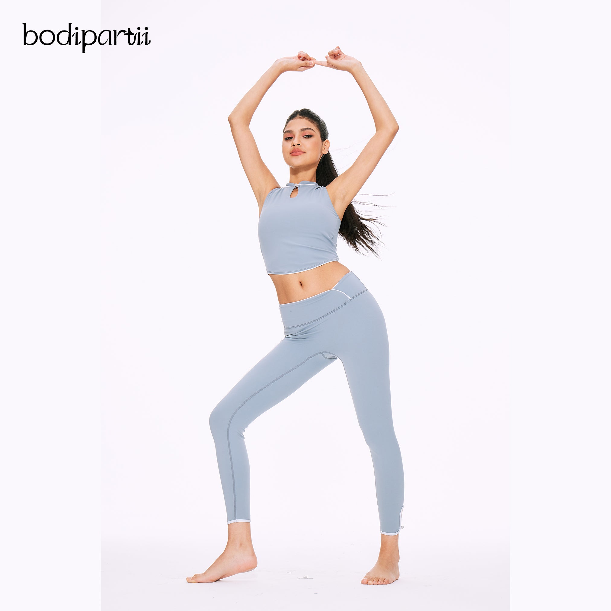 High-Performance Cropped Workout Tank Top