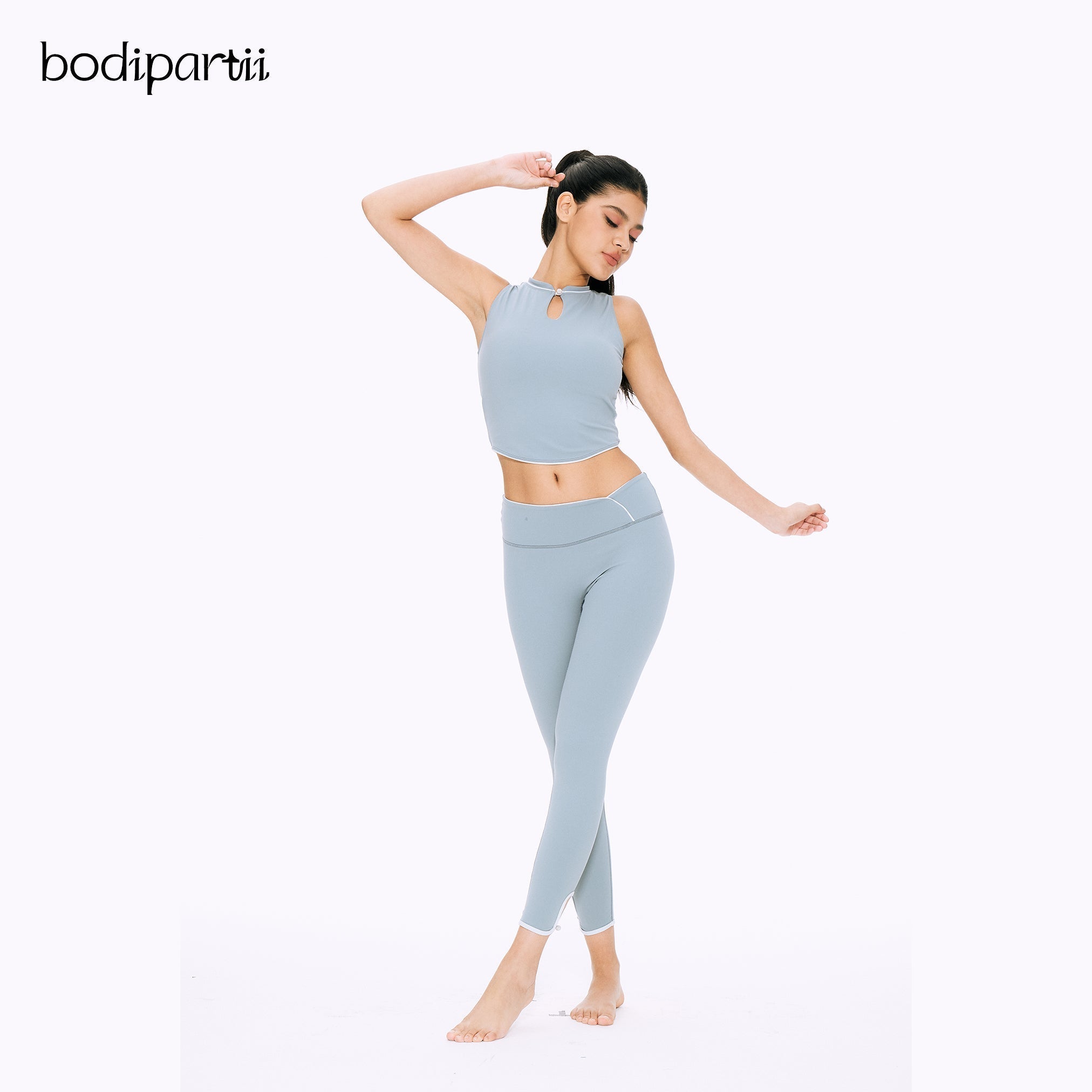 High-Performance Cropped Workout Tank Top