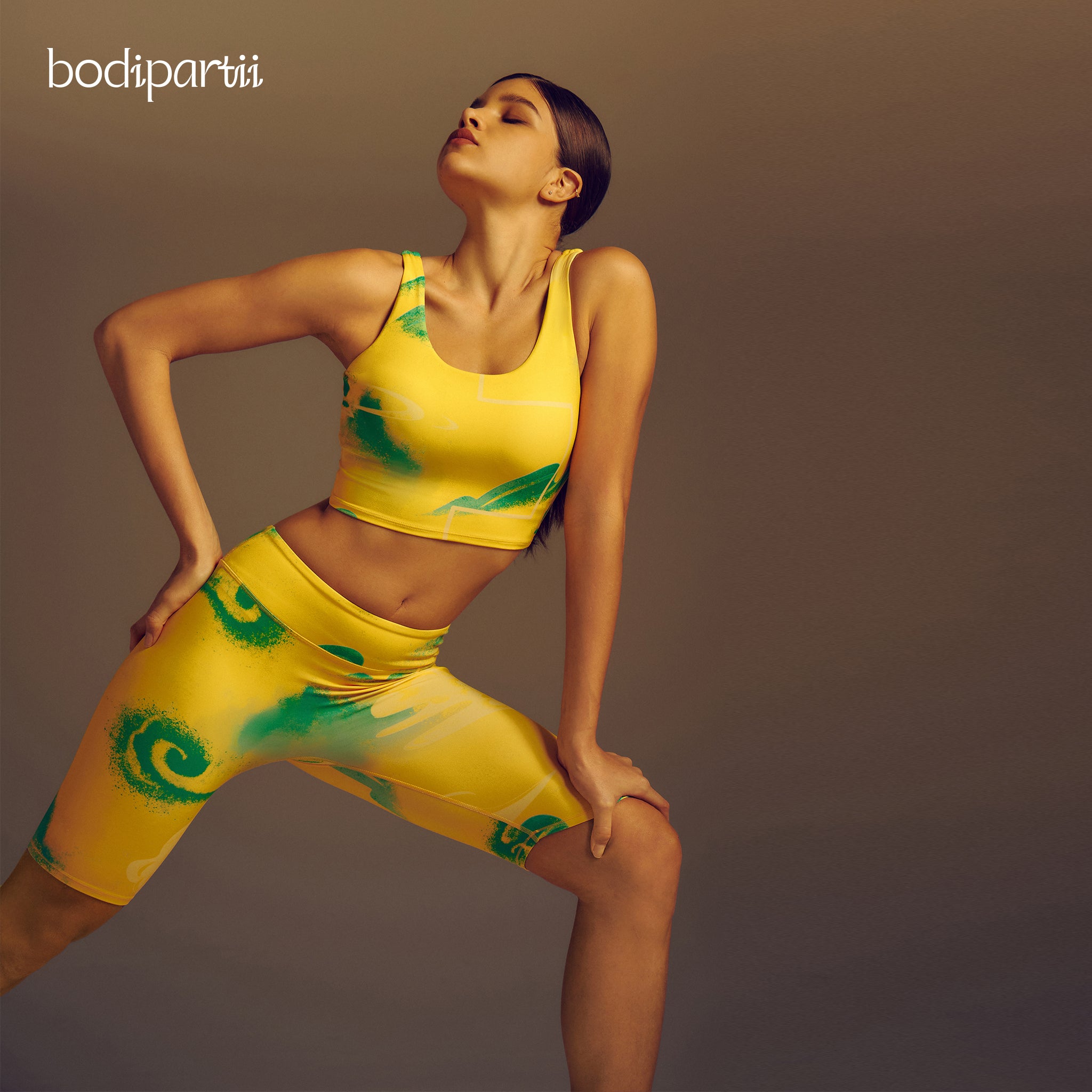 Printed Workout Tank Top - Slim Fit, High Performance