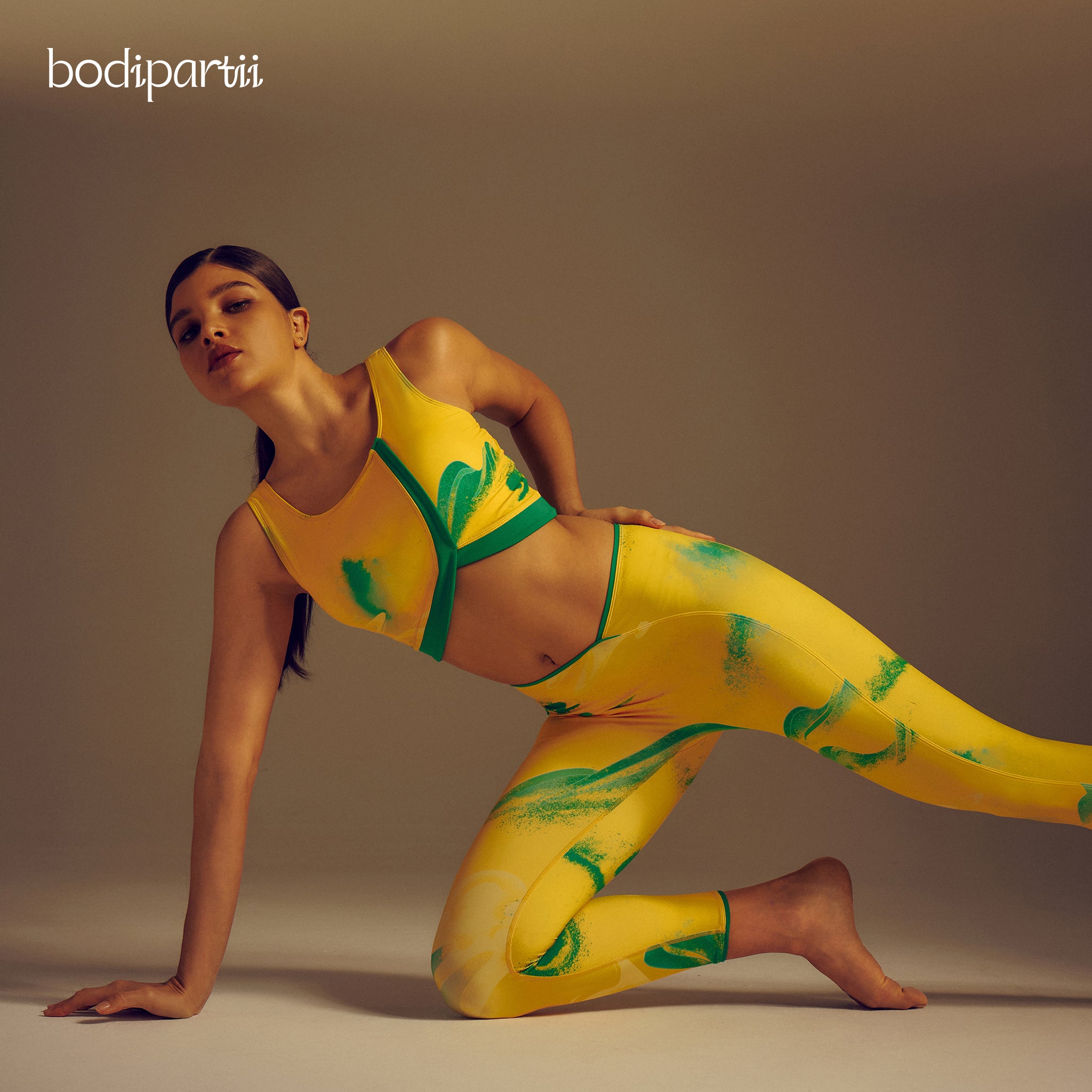 Shanhaijing Printed High-Waisted Leggings